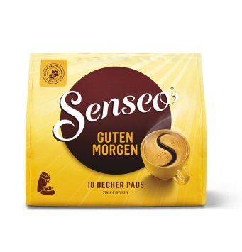 Senseo Kaffeepads Guten Morgen Stark und Intensiv Kaffee 5er Pack