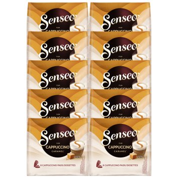 Jacobs Douwe Egberts Senseo Typ Cappuccino Caramel 92g 10er Pack