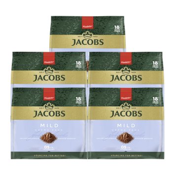 Jacobs Krönung Pads Mild, 5er Pack (5 x 105 g)