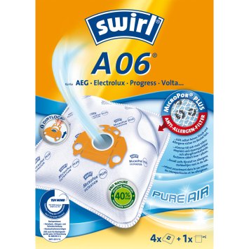 Swirl SFB A06 Micropor Plus AirSpace Anti Allergen Filter 4 Stück