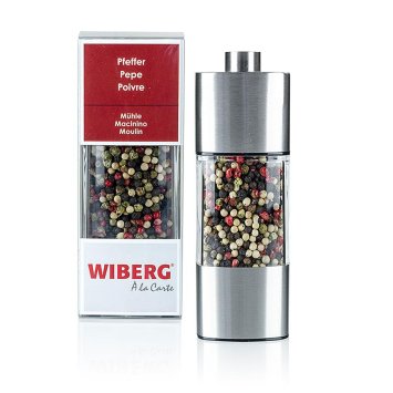 Wiberg Pfeffer bunt ganz in der Mühle 14cm Keramik Mahlwerk 65g