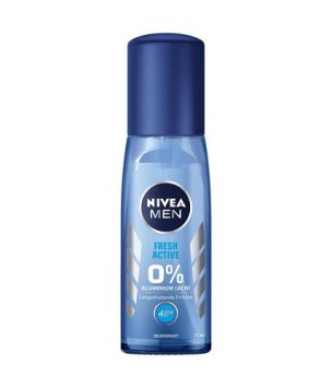 Nivea Deo Zerstäuber for Men Blau Fresh ohne Aluminium 75ml 6er Pack