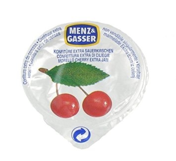 Menz und Gasser Sauerkirsch Konfitüre Extra portioniert 2500g