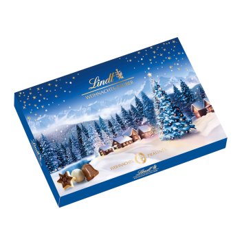 Lindt Weihnachts Zauber Pralinen festliche Auswahl Packung 130g