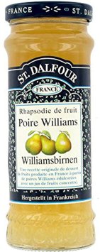 St. Dalfour Williamsbirnen köstlicher Fruchtaufstrich Konfitüre 280g