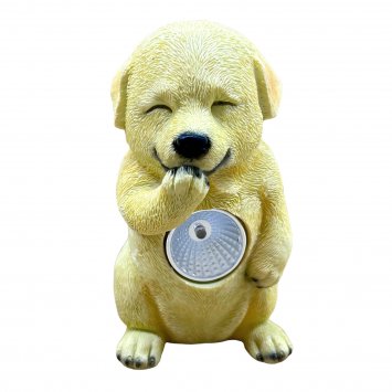 Solardekoleuchte Hund