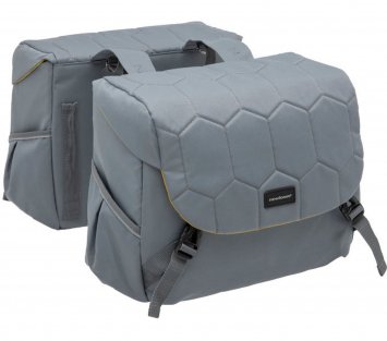 Doppelpacktasche Mondi Joy Double Quilted , grey