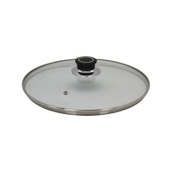 Krüger Glasdeckel Topfdeckel aus der Serie Diamant flach 32cm