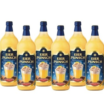 Gerstacker der Original Eierpunsch verführerisch cremig 1000ml 6er Pack