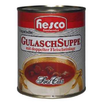 Hesco Ungarische Gulaschsuppe First Class stark konzentriert 850ml