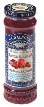 St. Dalfour Himbeere und Granatapfel Fruchtaufstrich Konfitüre 280g