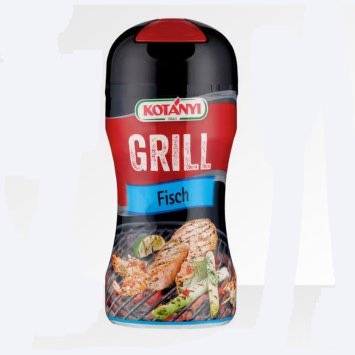 Kotanyi Grill Fisch Gewürzmischung aus Kräutern und Gewürzen 80g