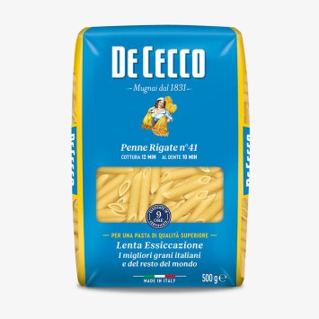 De Cecco Penne Rigate Nr. 41 Nudeln aus Hartweizengrieß 500g