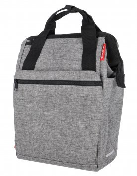 Gepäckträgertasche ROOMY GT, twist silver