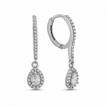 Ohrhänger 925/- Sterling Silber Elegant & Pur Ohrring