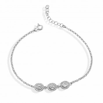Armband 925/- Sterling Silber Pure Elegance