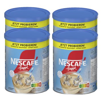 Nescafe frappe Eiskaffee erfrischende Kaffeemischung 275g 4er Pack