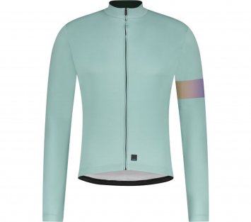 VERTEX Long Sleeves Jersey Printed, Transparent Blue