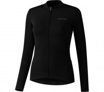 Woman's  KAEDE Thermal Long Sleeve Jersey, black
