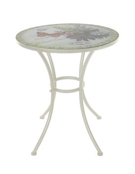Gartentisch Celia Schmetterling Balkontisch Terrassentisch Metalltisch