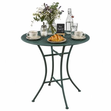 Gartentisch Ivo Metall Blau