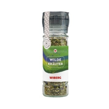 Wiberg Gewürzmühle Kräutersalz Wilde Kräuter intensives Aroma 60g