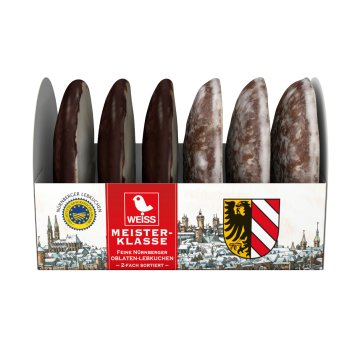 Weiss Meisterklasse Feine Nürnberger Oblatenlebkuchen 2fach 200g