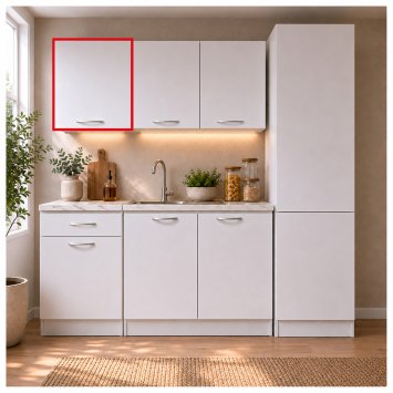 Küchenhängeschrank Jenna Weiß 50 cm