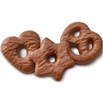 Schulte Herzen Sterne Brezel Lebkuchen mit Vollmilchschokolade 2500g