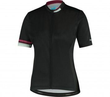 W's MIZUKI Short Sleeve Jersey, Black