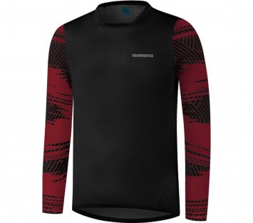 MYOKO L.S.  Long Sleeve Jersey, Spicy Red