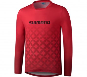 MYOKO L.S.  Long Sleeve Jersey, Red
