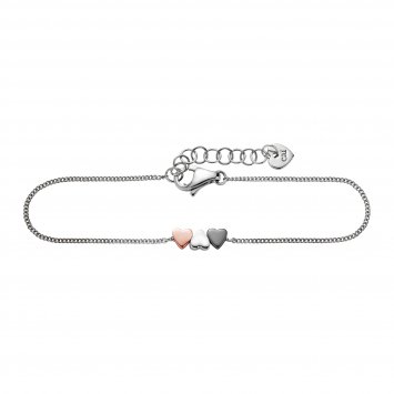 Armband 925/- Sterling Silber Herz