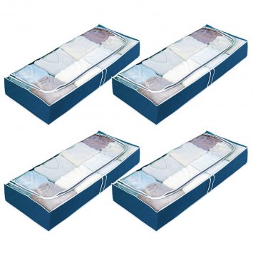 Unterbettkommode Air, 4er Set, zur platzsparenden Aufbewahrung von Saisontextilien