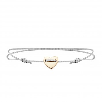 Armband 925/- Sterling Silber vergoldet Herz