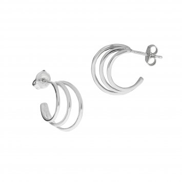 Ohrstecker 925 Silber glanz