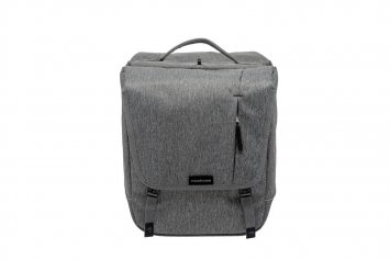 Doppelpacktasche Nova Double abnehmbar, grey