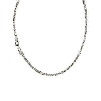 Halskette Silber 925 poliert Königskette 2,2mm breit