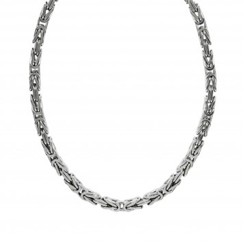 Halskette Silber 925 poliert Königskette 5mm breit