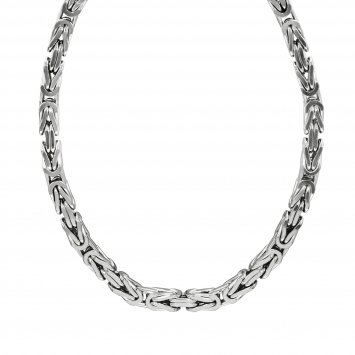 Halskette Silber 925 poliert Königskette 6mm breit