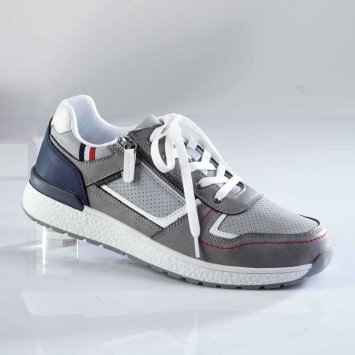 Sneaker mit Reißverschluss