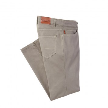 Canvas-Baumwollhose, khaki