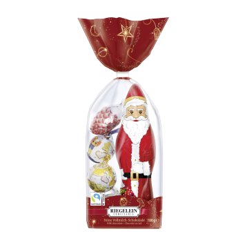Riegelein Weihnachts Mischtüte aus leckerer Vollmilchschokolade 100g