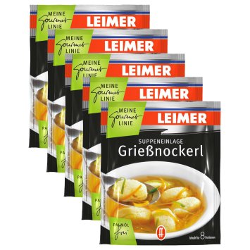 Leimer Grießnockerl Suppeneinlage für 8 Portionen 100g 5er Pack