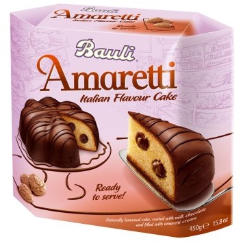 Bauli Italian Flavour Cake Amaretti Kuchen mit Schokolade 450g