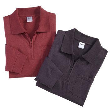 Langarmshirt im Doppelpack