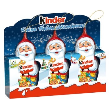 Kinder Schokolade Weihnachtsmann aus Vollmilchschokolade 45g