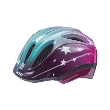 Kinderhelm  MEGGY II TREND Stars, Pink Aqua Glossy