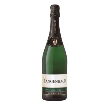 Langenbach Weisslack feinherber Sekt mit erfrischendem Charakter 750ml