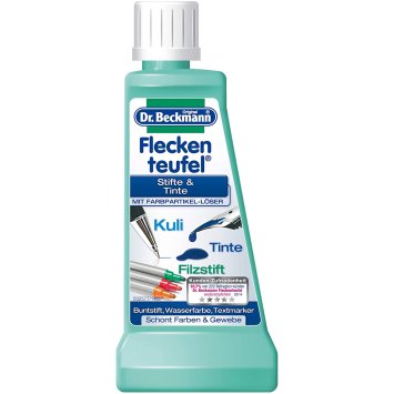 Dr. Beckmann Fleckenteufel Stifte und Tinte Flasche 50ml 3er Pack